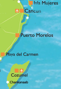  Telephones of Whores in Playa del Carmen (MX)